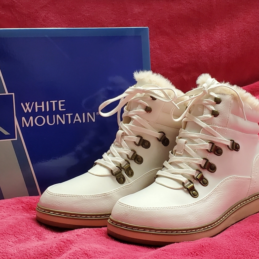 New White Mountain Women's Tamasha Winter Boots, Size 8 (see notes), color White